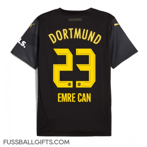 Borussia Dortmund Emre Can #23 Fußballbekleidung Auswärtstrikot 2024-25 Kurzarm